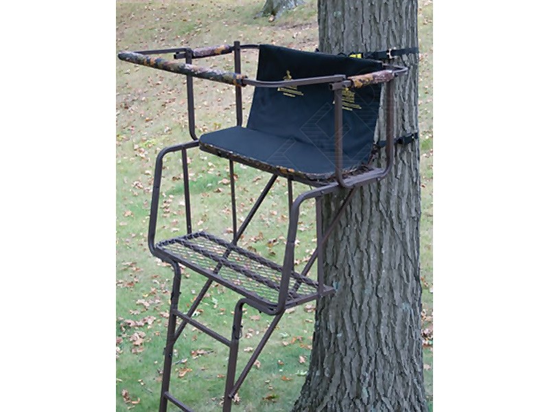 Portable 2-Man Ladder Stand & Raised Hide 4,5m - A04